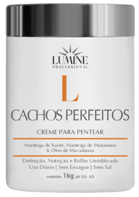 Creme para Pentear Lumine Cachos Perfeitos 1kg