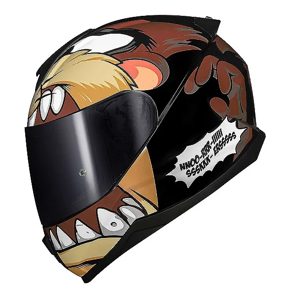 CAPACETE NORISK RAZOR TAZ MANIA 🌪️