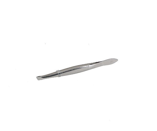 NE10101 - 10101 pinça chanfrada ferro blister 8,5cm – Pacote com 12 unidades (Atacado)