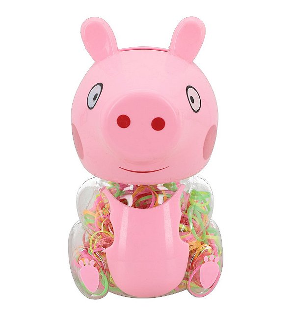 NE10082 - 10082 big porquinho plástico de cabelo ,tpr, 1,5 cm - UNITARIO (Atacado)