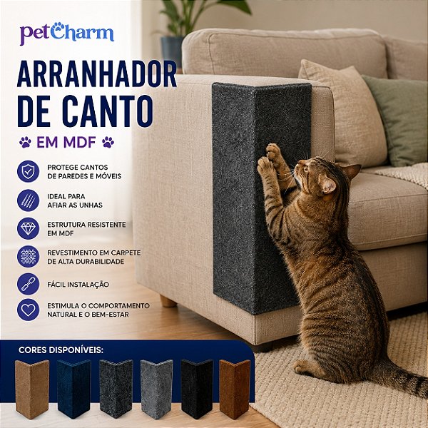 Arranhador De Canto MDF Simples