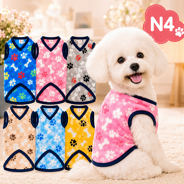 Roupinha Roupa Para Cachorro Agasalho Macho e Fêmea N4
