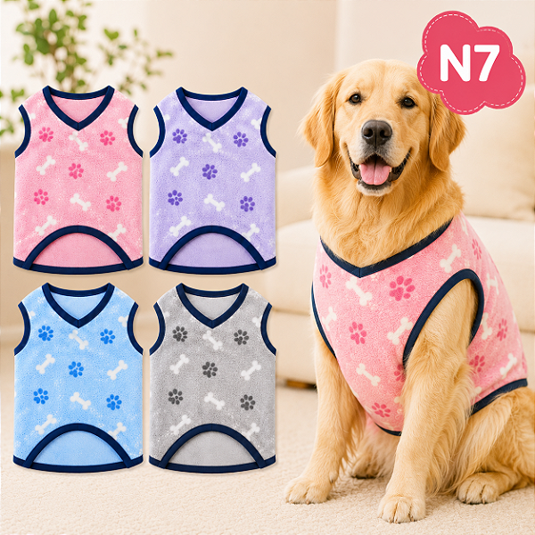 Roupinha Roupa Para Cachorro Agasalho Macho e Fêmea N7