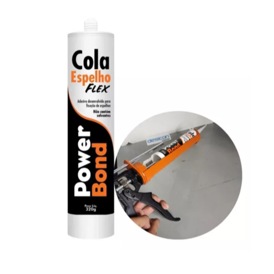 Fixa Espelho 320g - power bond