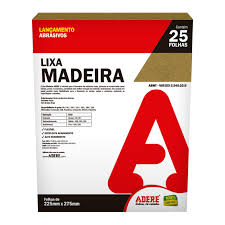 Lixa para Madeira Grão 220 Adere