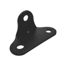 Suporte Para Prateleira 3 furos Preta