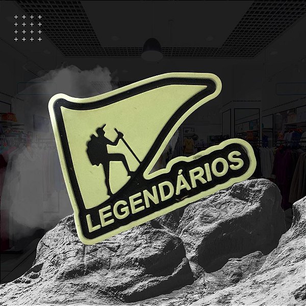 Path Legendario branco brilhante