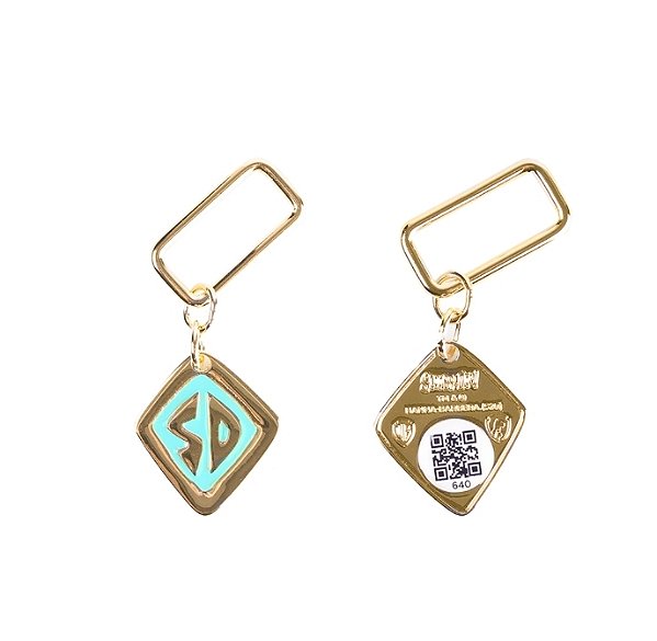 Tag de Informação Scooby-Doo SD