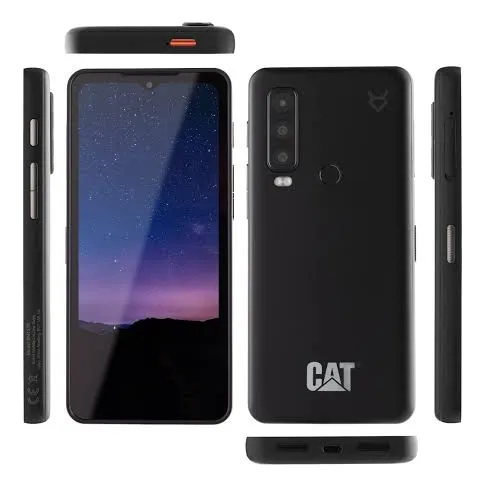 Celular Caterpillar S75 BM1SB 6GB Ram 128GB - 6.6" Dual Sim 5G / Preto