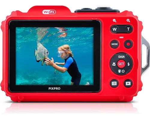 Câmera Kodak Pixpro WPZ2 - Red + 2 Baterias + Microsd