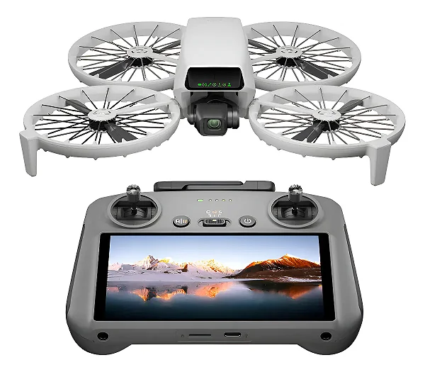 Drone Dji Neo DN1A0626 4K com GPS - Cinza Claro