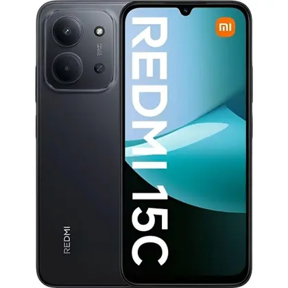 Celular Xiaomi Redmi 15C Dual Sim de 256GB/8GB Ram de 6.9" - Midnight Black