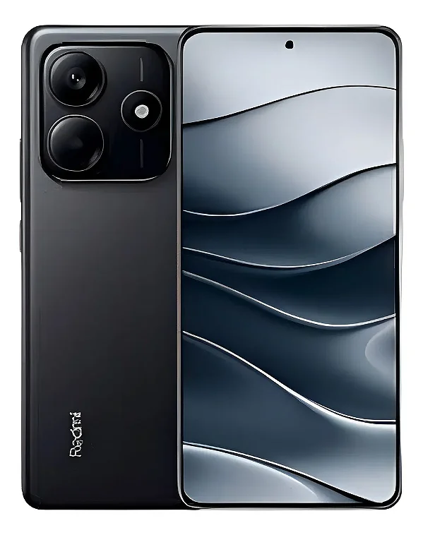 Celular Xiaomi Redmi Note 14 5G NFC Dual Sim 256GB/8GB Ram de 6.67" - Preto