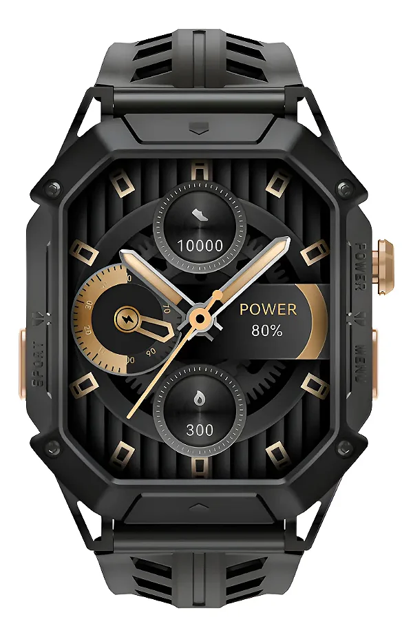 Smartwatch Haylou Iron N1 HF006 - Bluetooth - Preto