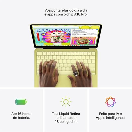 Apple Macbook Neo A3404 A18 Pro 6 Core Tela Retina 13.0" / 8GB de Ram / 512GB SSD (2026)