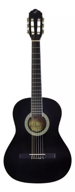 Violão Infantil Resistente Giannini Start N6 Preto Brilhante