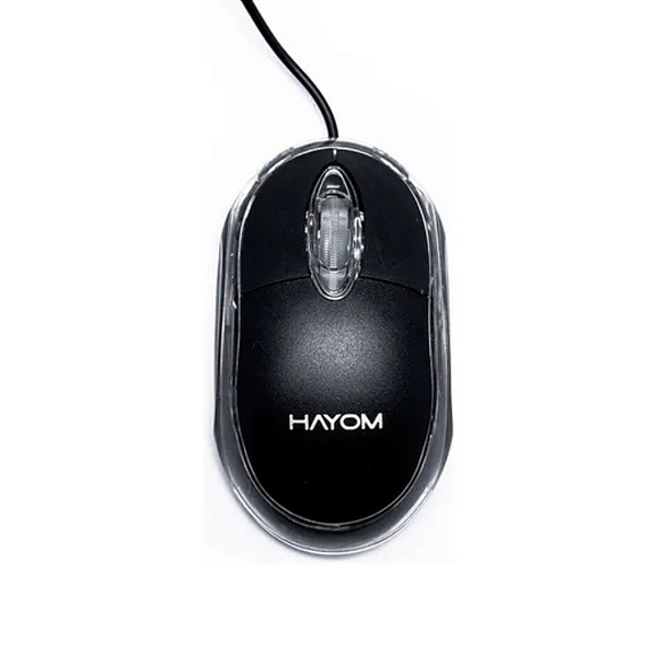 Mouse Optico Com Fio MU-2914 Hayom Preto