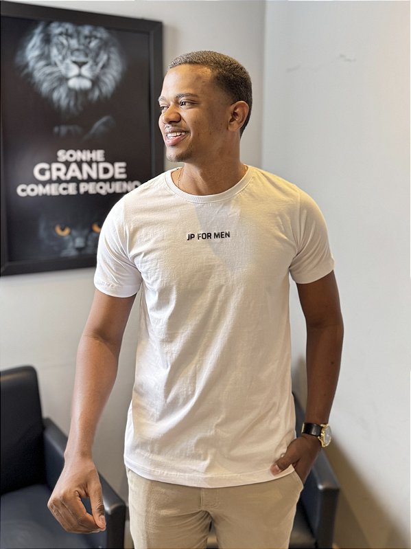 CAMISETA BÁSICA JP FOR MEN PEITO