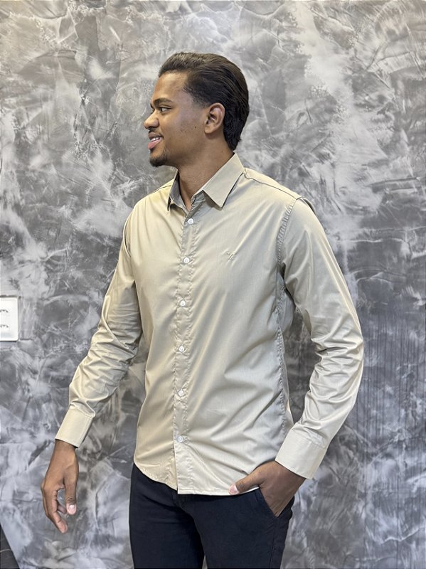 CAMISA SOCIAL ML JP VERDE MUSGO CLARO