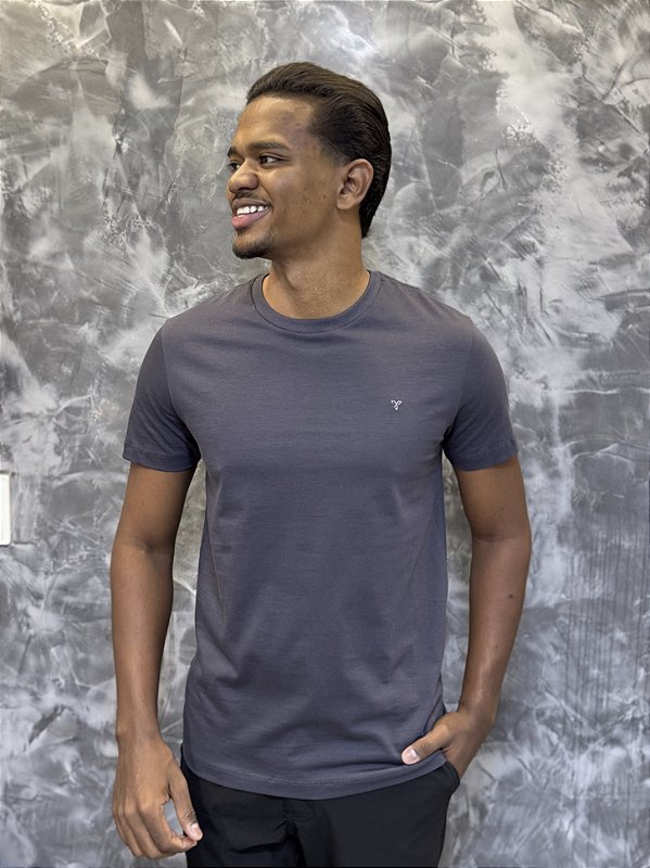 CAMISETA STRONG JP CINZA CHUMBO