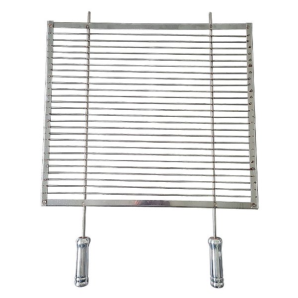 Grelha Uruguaia em Aço Inox 304 – 50x45cm