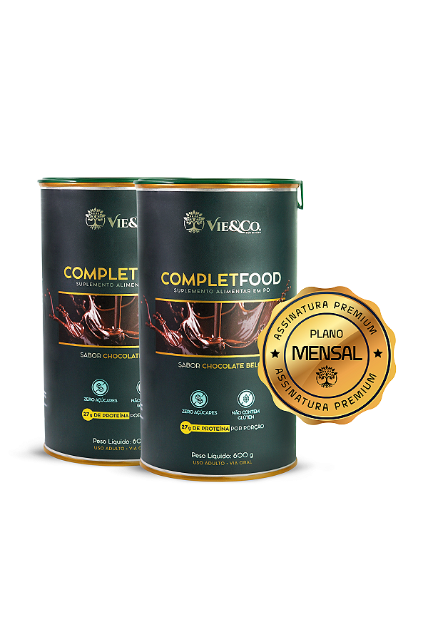 Assinatura Mensal de Vie&Co. Complet Food