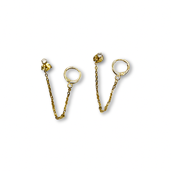 Brinco Eloá Dourado