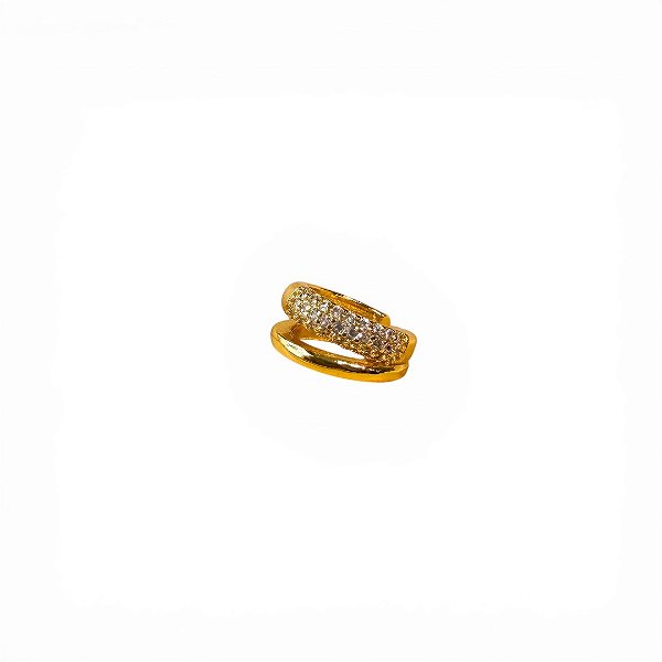 Piercing Fake Duplo Dourado