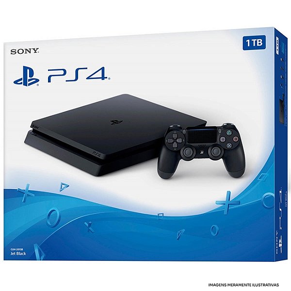 PLAYSTATION 4 SLIM  (COM CAIXA)