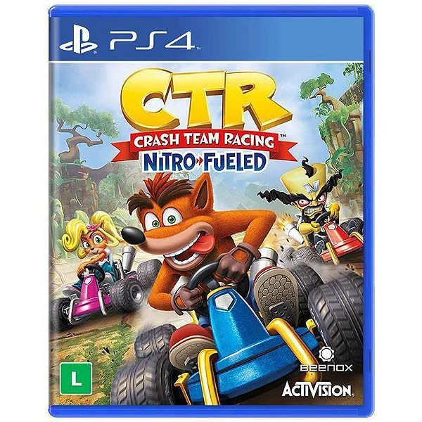 CRASH TEAM RACE NITRO FUELED - PS4 - SEMI NOVO