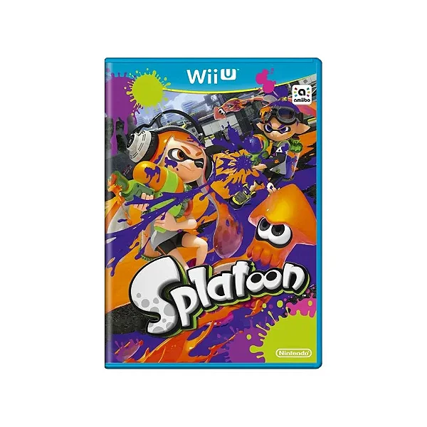 SPLATOON - SEMI NOVO - WII U