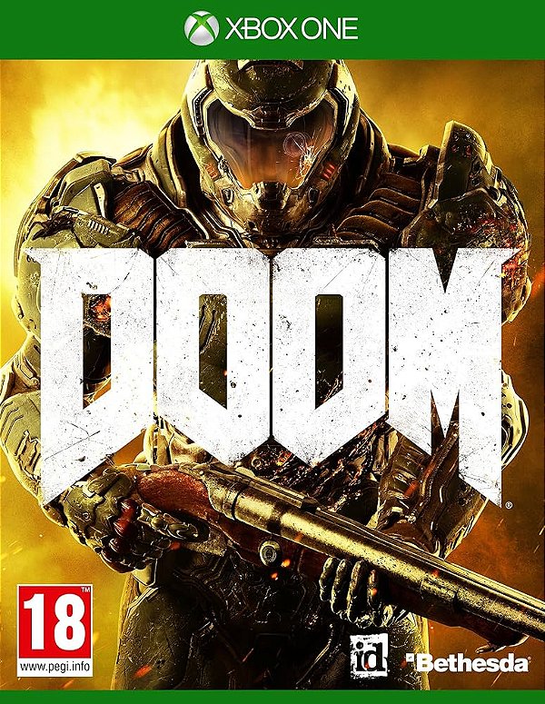 DOOM - XBOX ONE - SEMI NOVO