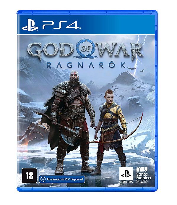 GOD OF WAR RAGNAROK - PS4 - SEMI NOVO