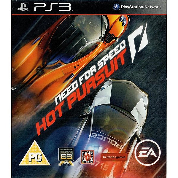 NEED FOR SPPED HOT PURSUIT - PS3 - SEMI NOVO