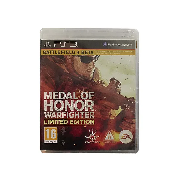 MEDAL OF HONOR WARFIGTHER LIMITED EDITION - PS3 - SEMI NOVO