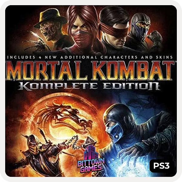 MORTAL KOMBAT - SEMI NOVO - PS3