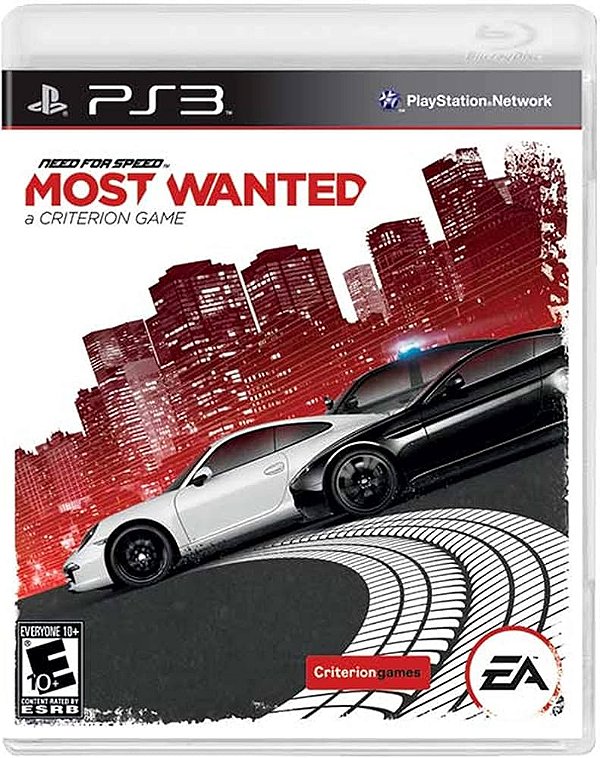 NEED FOR SPEED MOST WANTED - SEMI NOVO - PS3