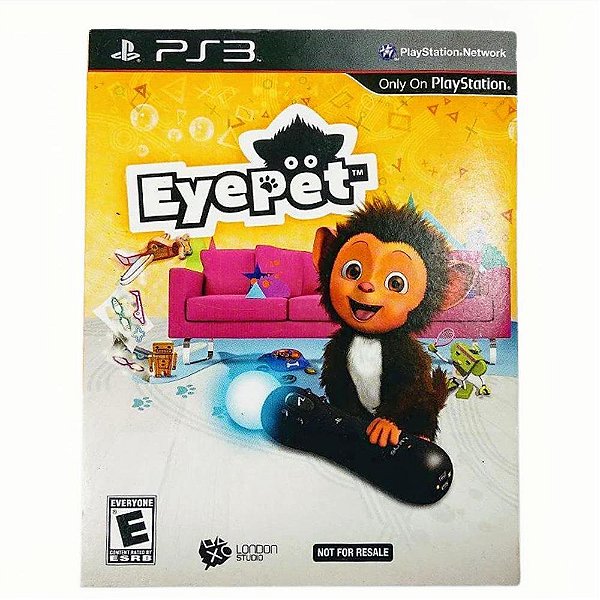 EYEPET MOVE EDITION - PS3 SEMI NOVO