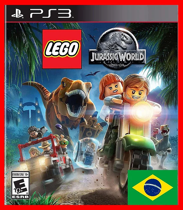 LEGO JURASSIC WORLD - PS3 SEMI NOVO
