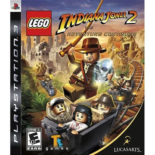 LEGO INDIANA JONES 2- PS3 SEMI NOVO