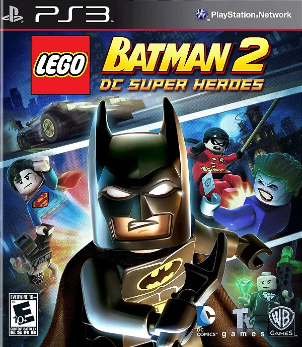 LEGO BATMAN 2 DC SUPER HEROES - PS3 SEMI NOVO