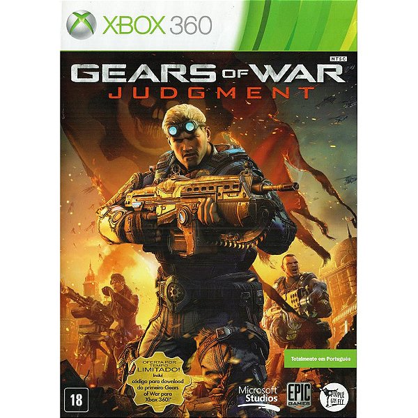 GEARS OF WAR JUDGMENT - SEMI NOVO - XBOX 360