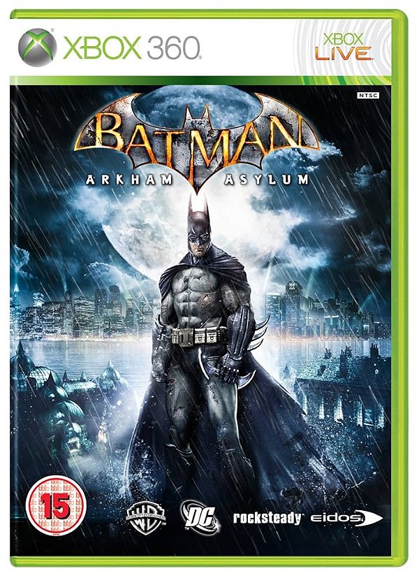 BATAMN ARKHAM ASYLUM - SEMI NOVO - XBOX 360