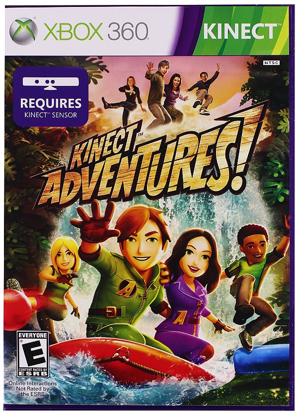 KINECT ADVENTURES - SEMI NOVO - XBOX 360