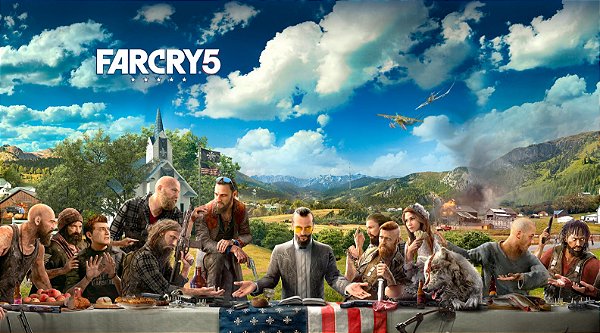 FARCRY 5 -PS4 - SEMI NOVO