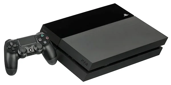 PLAYSTATION 4 FAT  PRETO (DESBLOQUEADO)