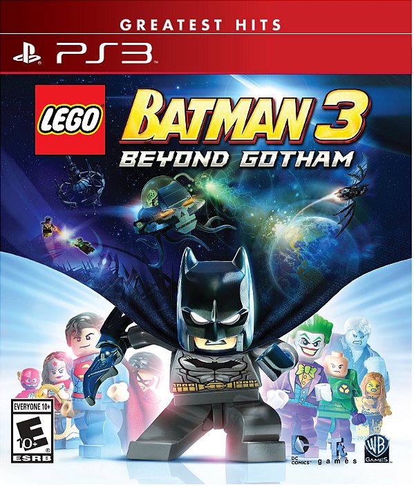 LEGO BATMAN 3 BEYOND GOTHAM - PS3  - SEMI NOVO