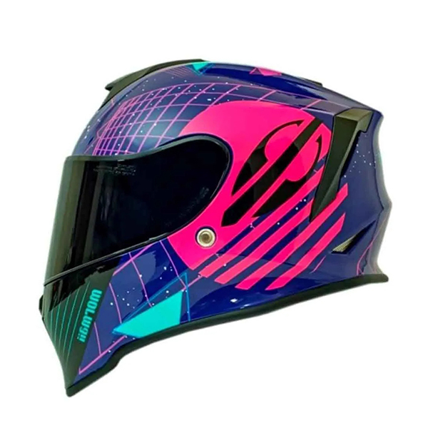 Capacete Mormaii M1 Starry Brilho Rosa