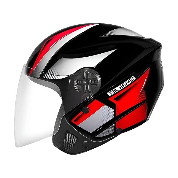 Capacete Spark Jet Square PTO/VER 58