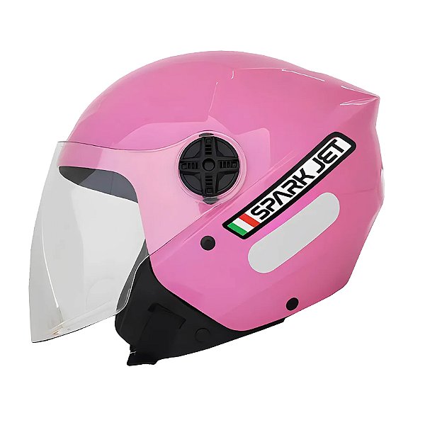 Capacete Spark Jet Solid Rosa 56